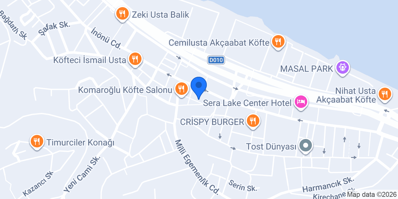 KOMAROĞLU KÖFTE TANER USTA konumu