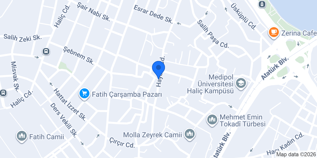 Haydar Paşa Çeşmesi konumu