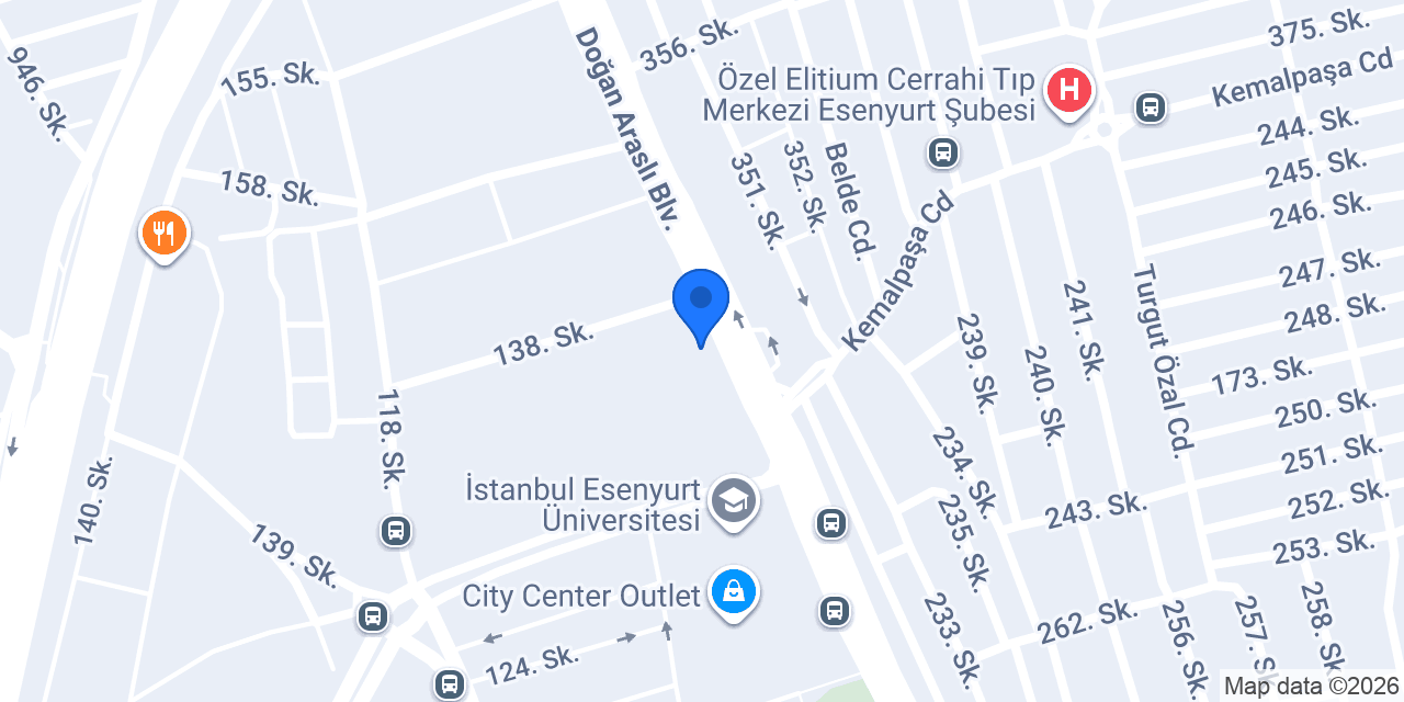 Kuveyt Türk Esenyurt Şubesi konumu