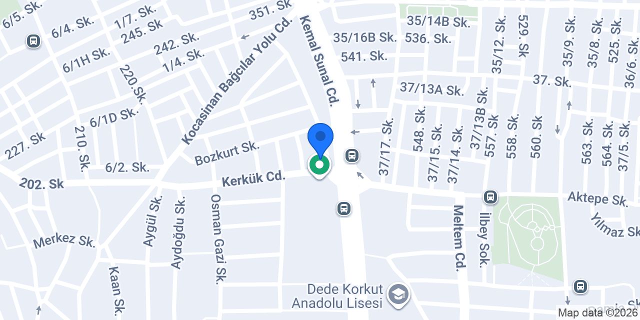 Umut Oto Lastik konumu