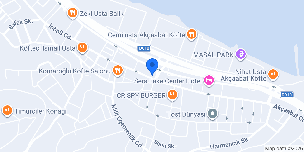 Merkez Hasan Usta Köfte Balık konumu