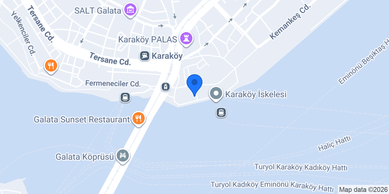 MADO Karaköy Sahil konumu