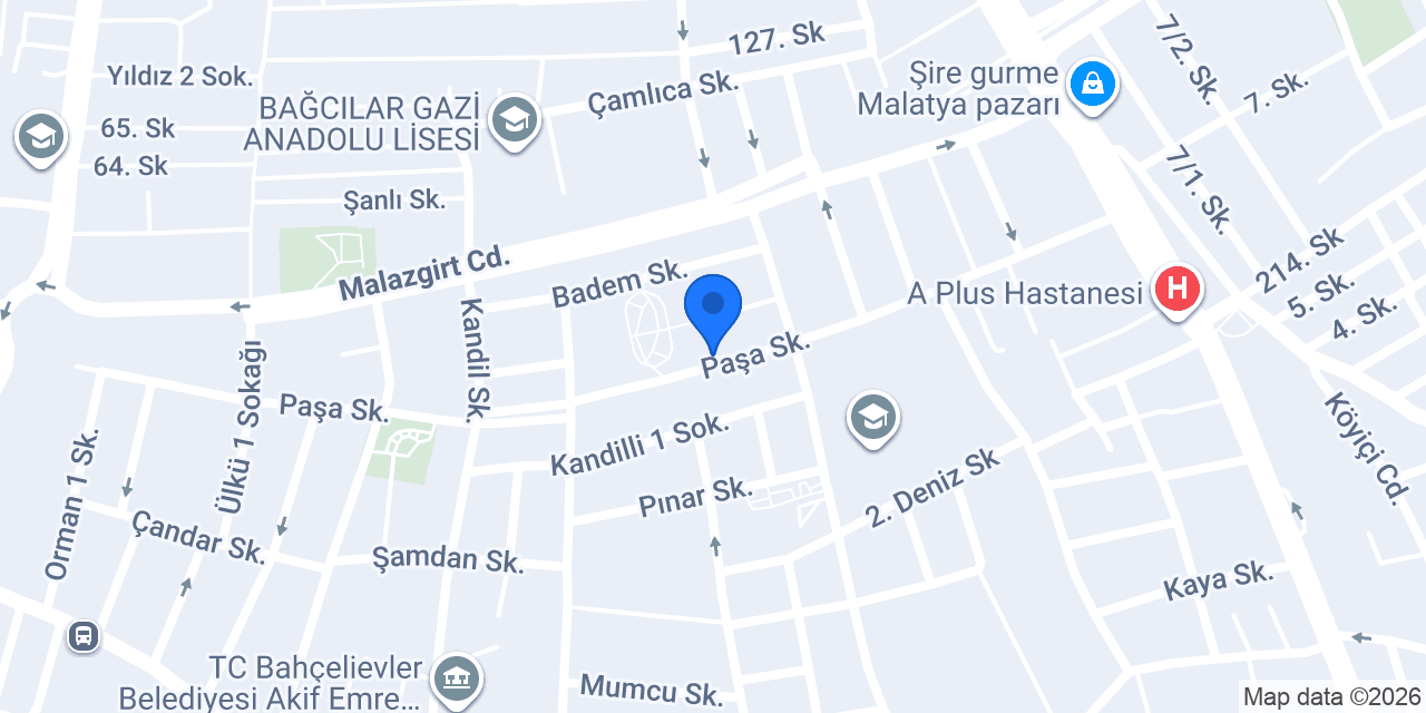 Özgür Hediyelik konumu