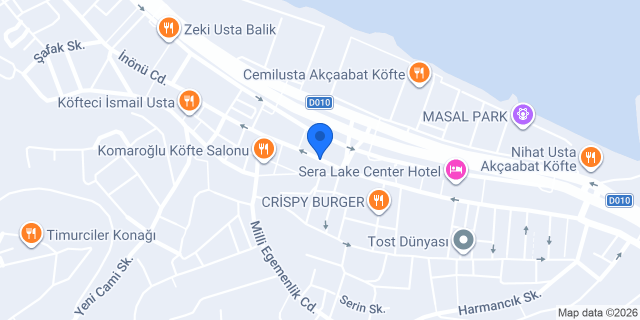 Ziraat Katılım Akçaabat Şubesi konumu