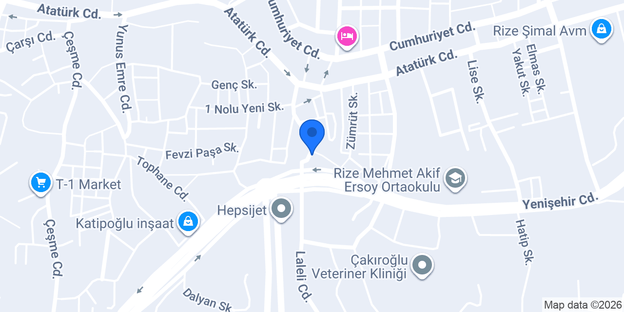 Meral Mutfak Mobilya konumu
