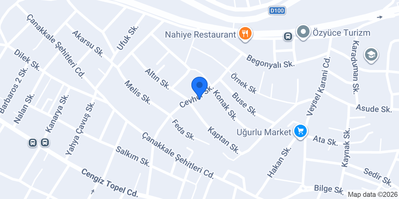BLUE AUTO konumu