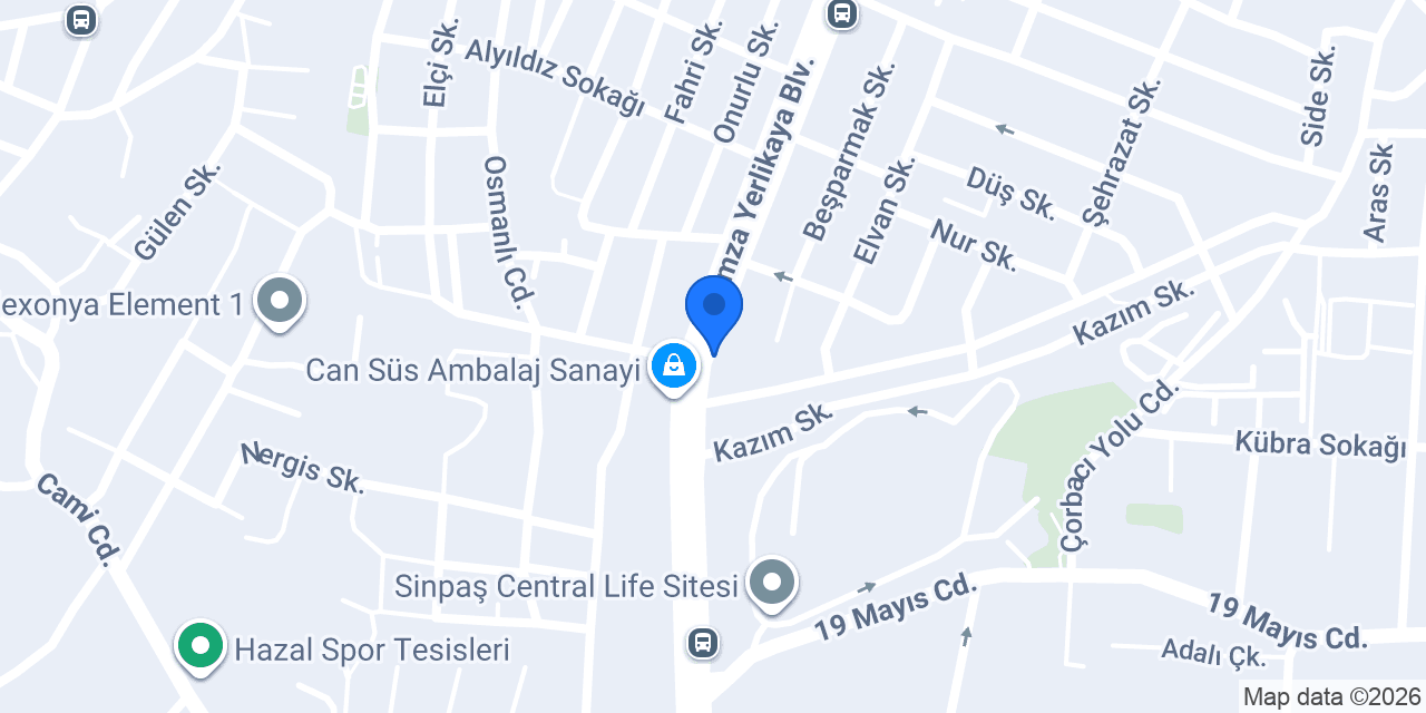 Yunus Pasta & Cafe konumu