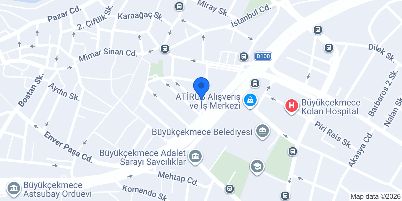 Diş Hekimi Kenan ÇALIŞKANOĞLU konumu