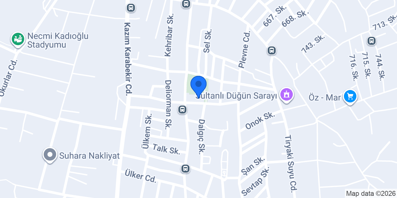 Miraç Et Ve Süt Ürünleri konumu