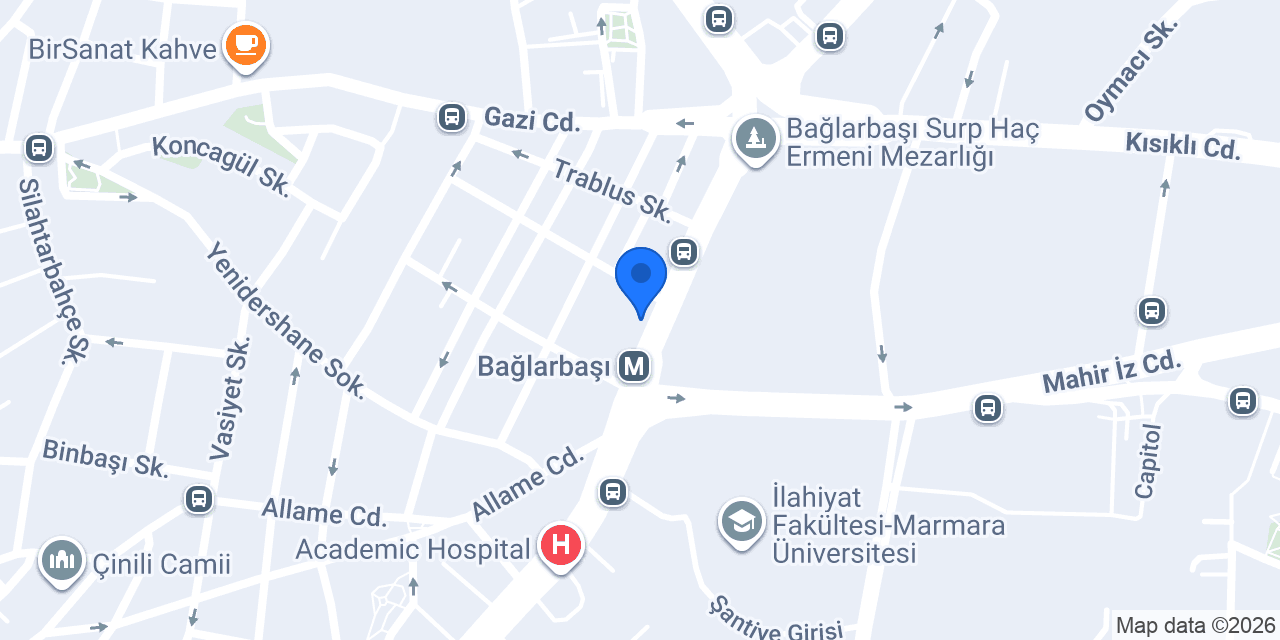 BAĞLARBAŞI ÇİÇEKÇİLİK konumu