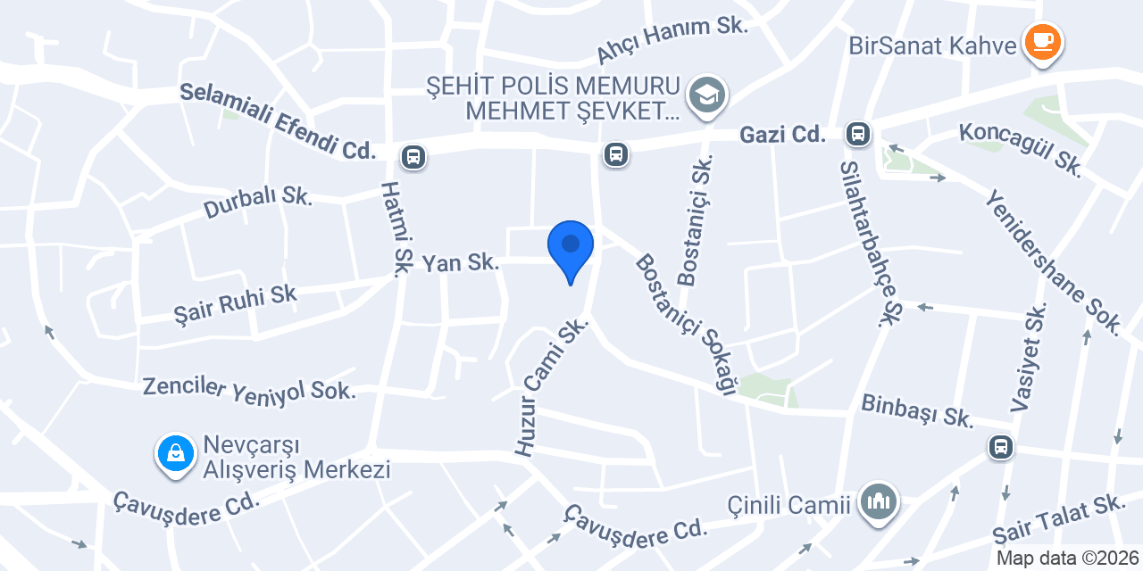 Özel Asra Anaokulu konumu