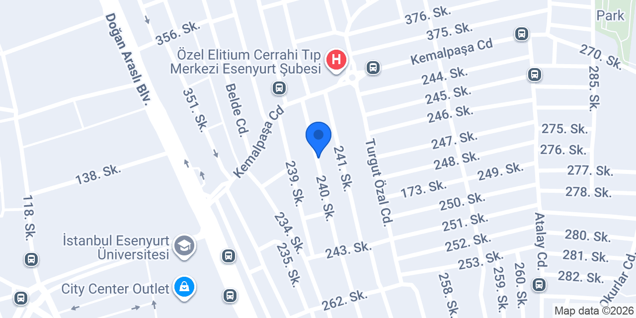 Çift Okey Cafe Salonu konumu