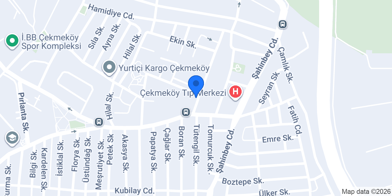 Çekmeköy yıldırım dekarasyon konumu