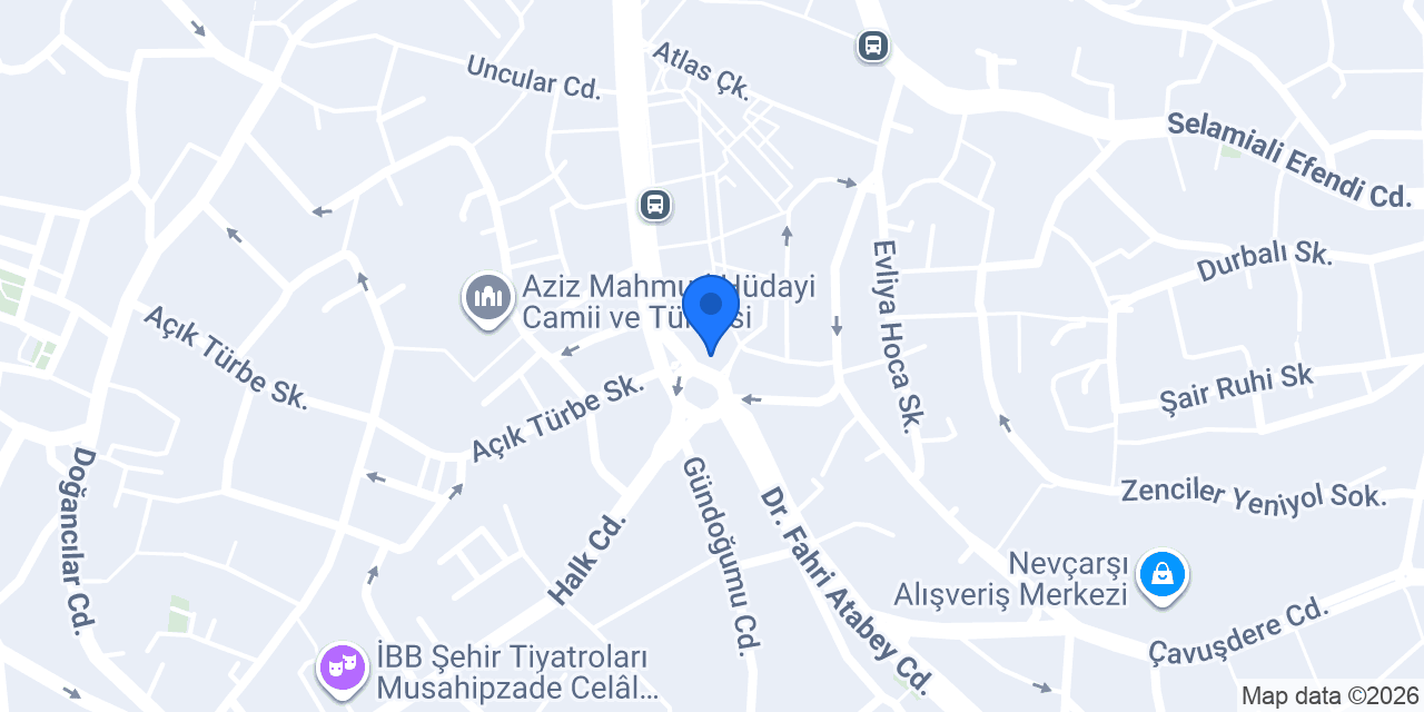 Diş Hekimi Özlem Erdamar konumu