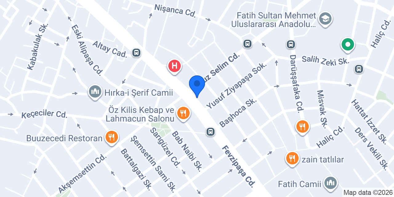Döneristanbul Fatih konumu
