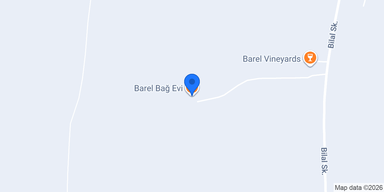 Barel Bağ Evi konumu