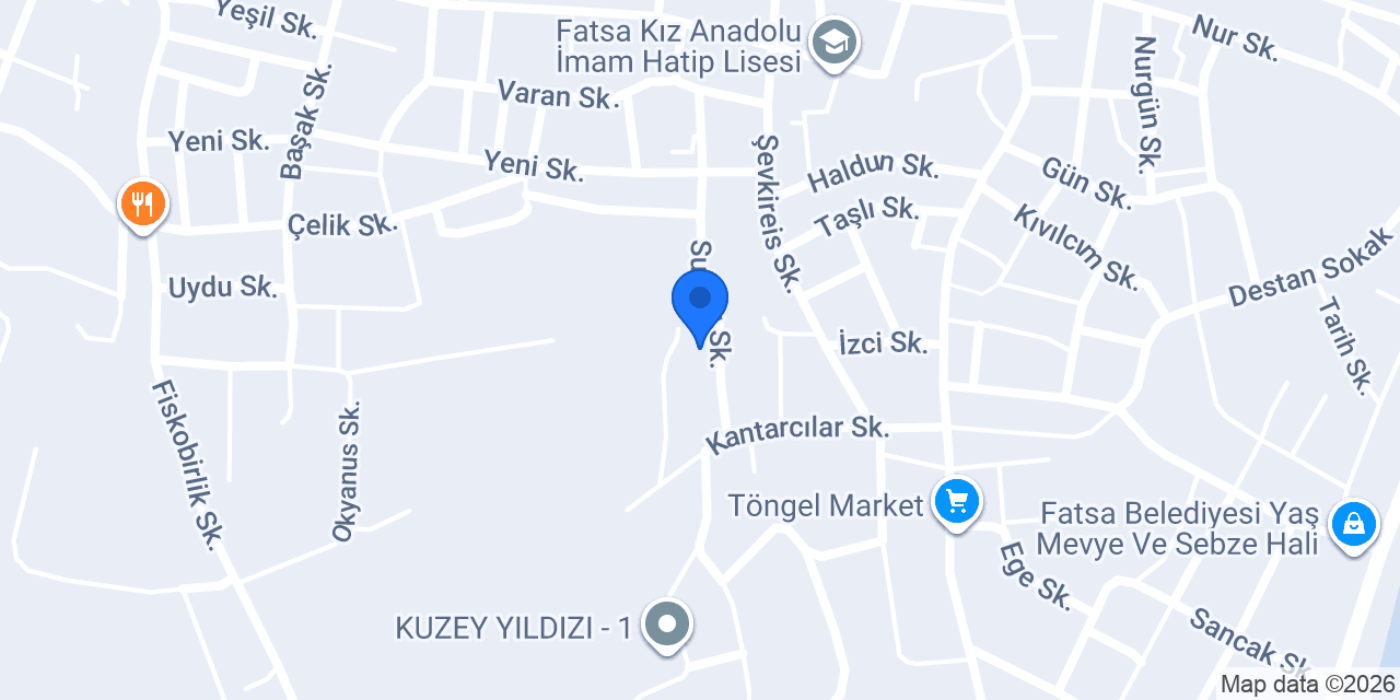 Kabataş Unlumamulleri konumu