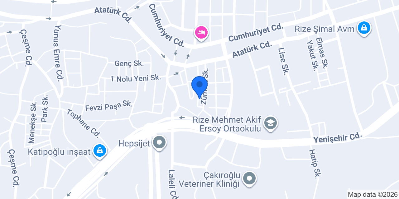 Hassas Yapı konumu