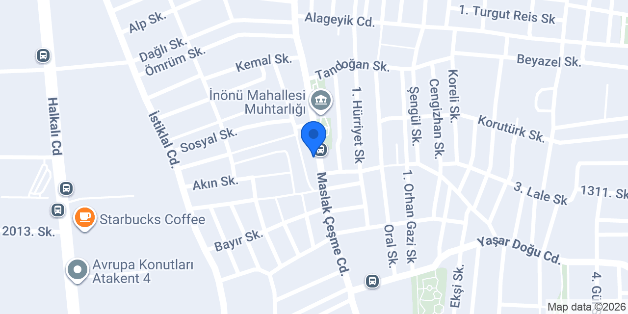 Akcanlar Mobilya konumu