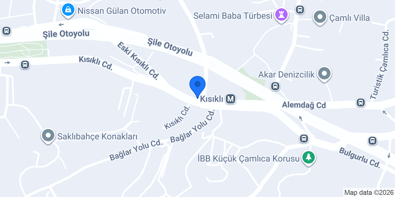 Manolya Pastanesi Kısıklı konumu