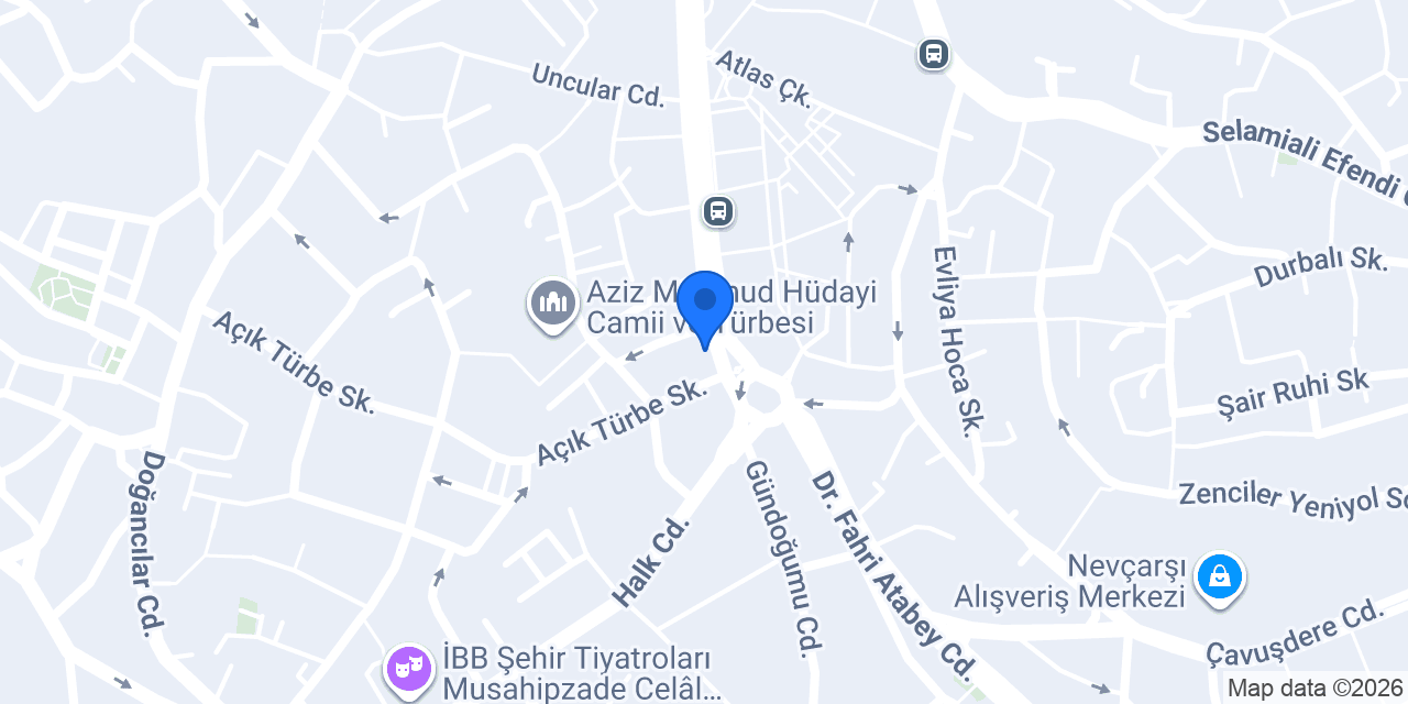 Üsküdar Musluoğlu Baklava konumu