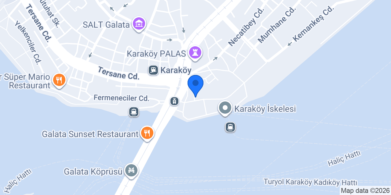 Mete Döviz Karaköy (Merkez) konumu