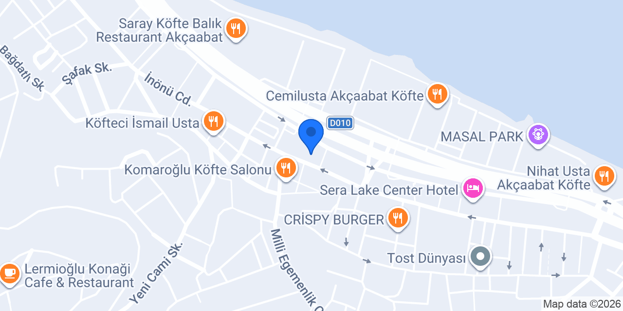 Akçaabat Belediyesi konumu