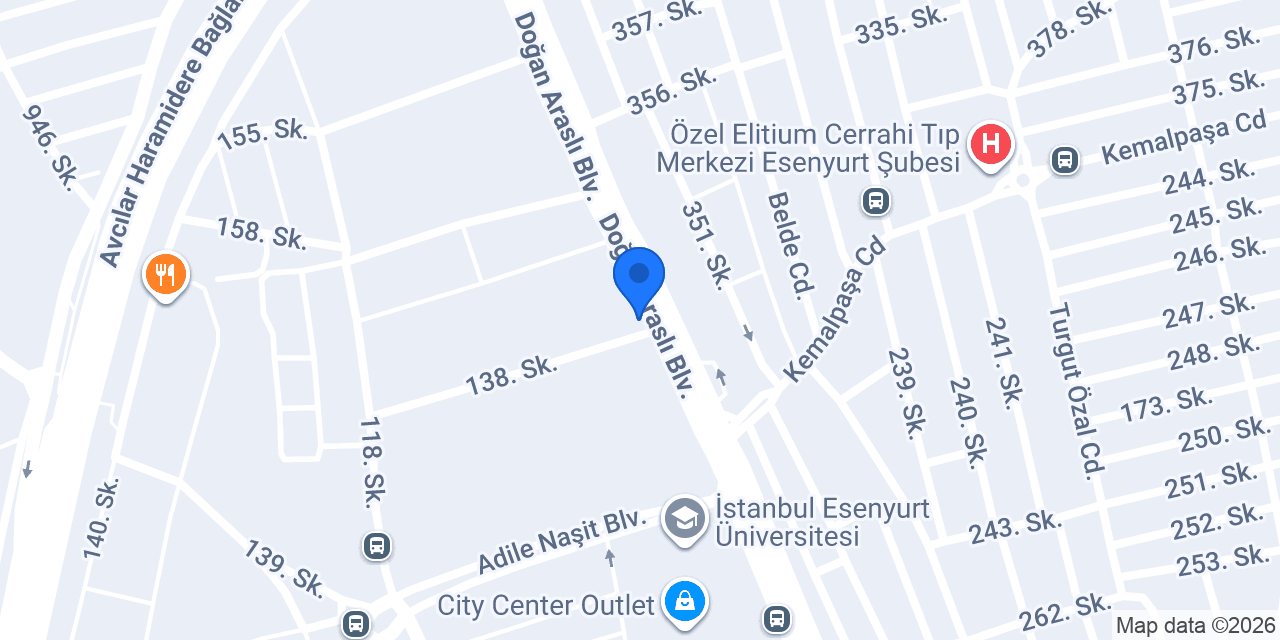 İpek Eczanesi Esenyurt konumu