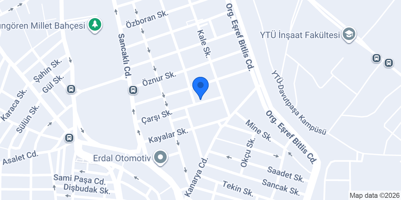 Asem Fermuar Ltd.Şti. konumu
