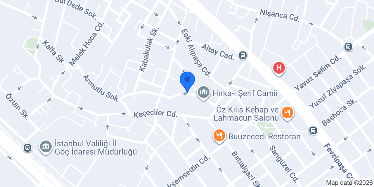 Darülkurra Vakfı konumu