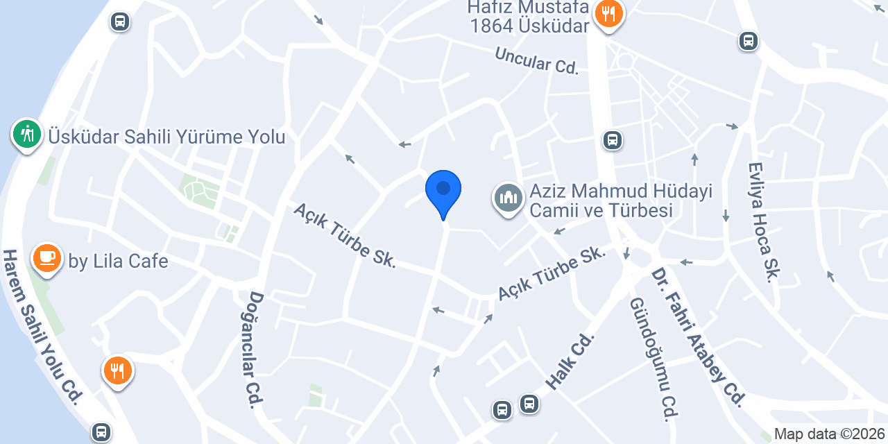 Hayri Aydın - Boyacı Üsküdar konumu