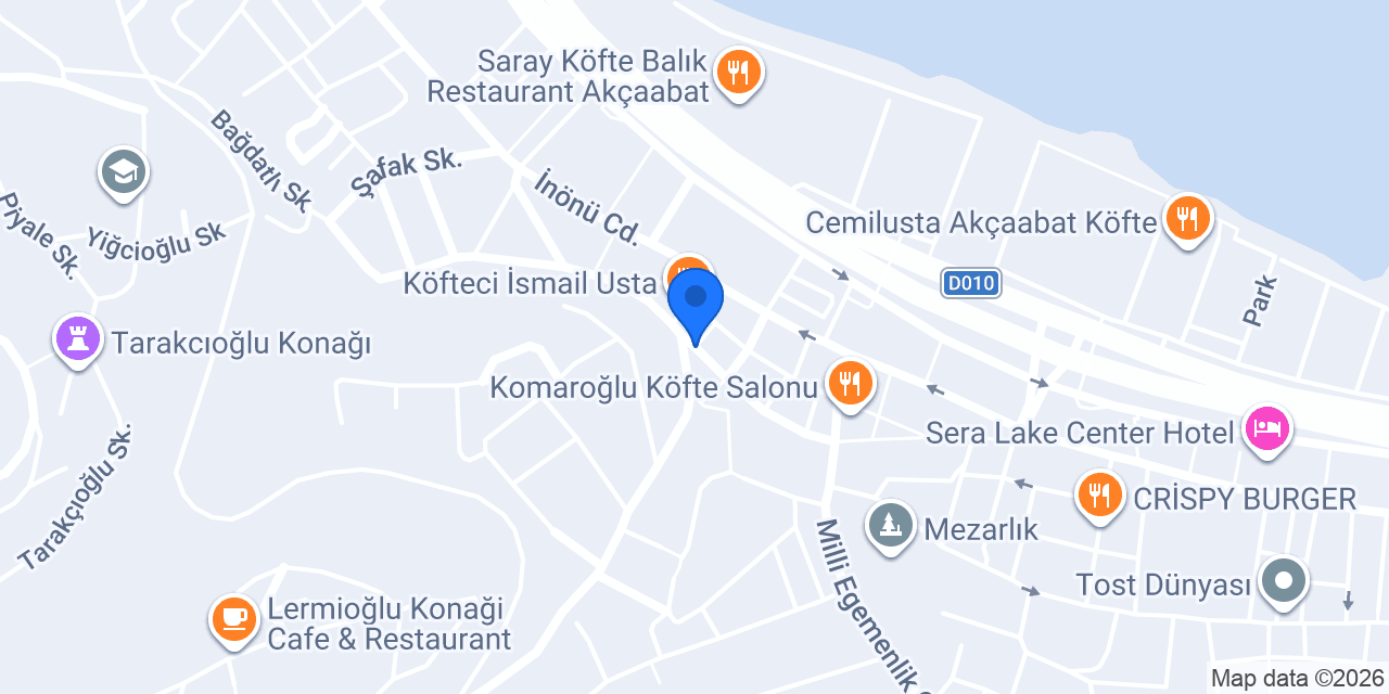 Önder Karadeniz Veteriner Kliniği konumu