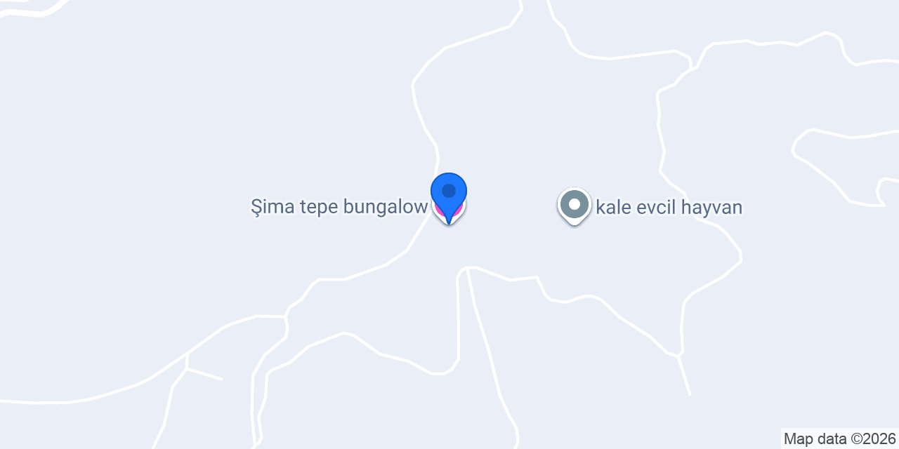 Şima tepe bungalow konumu