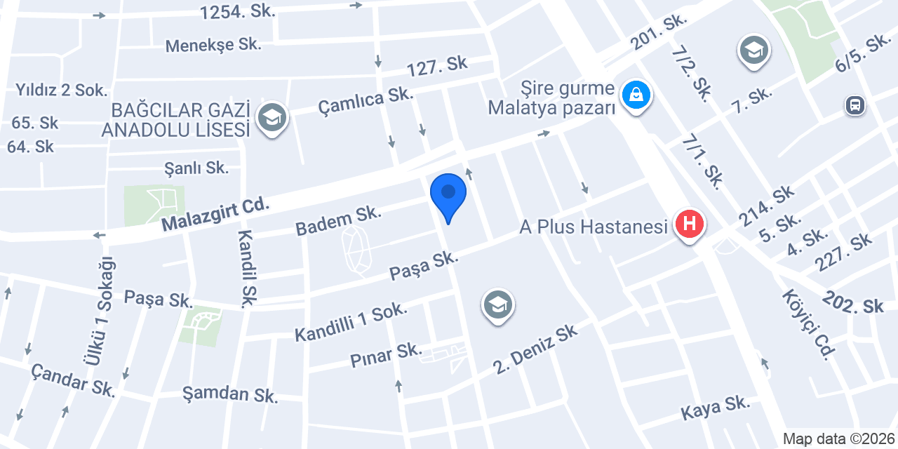Pınar Çiçek Evi konumu