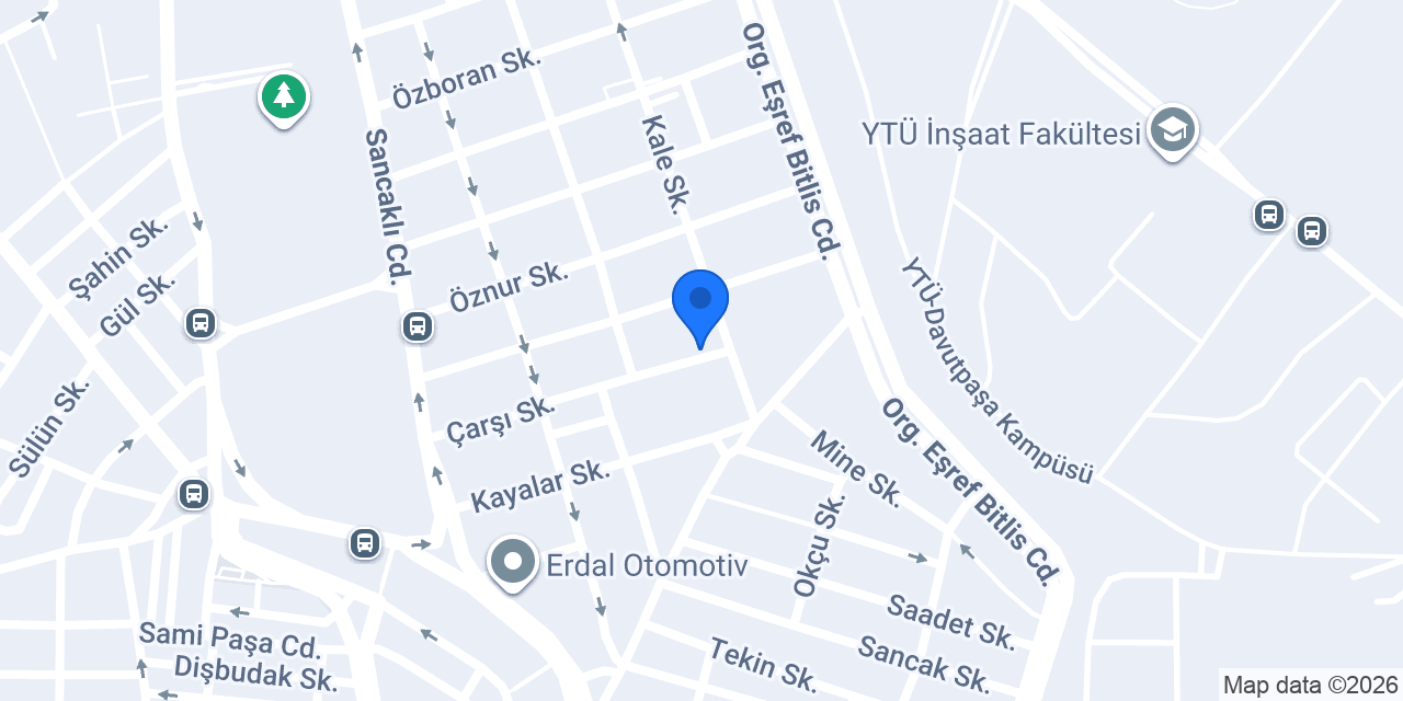 Bulut dar dokuma kordon imalati konumu