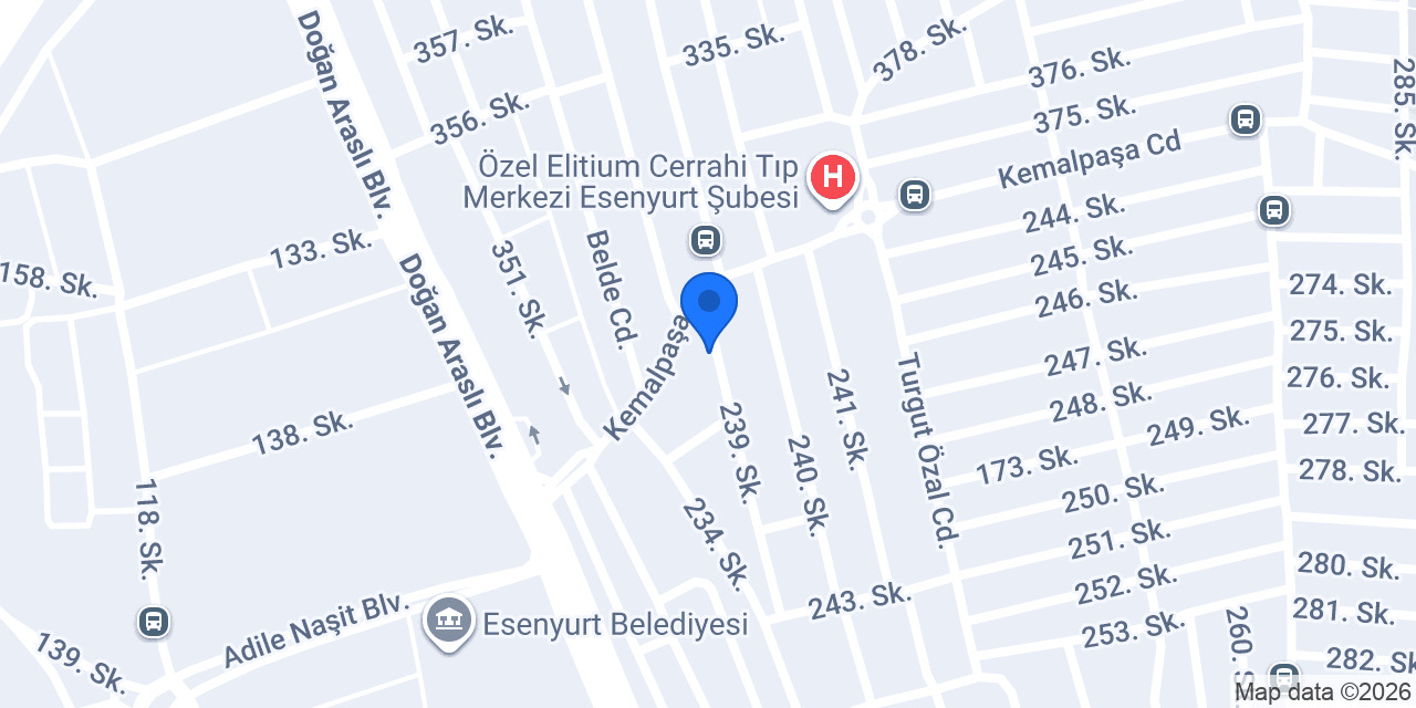 Terzi yalçın kurutemizleme konumu