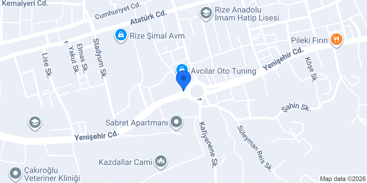 KIR YAPI Insaat Malzemeleri konumu