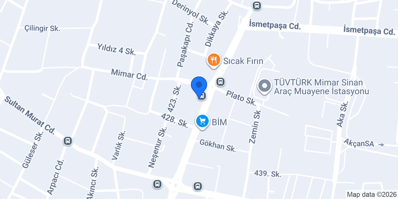 Demkar Yapi Market konumu