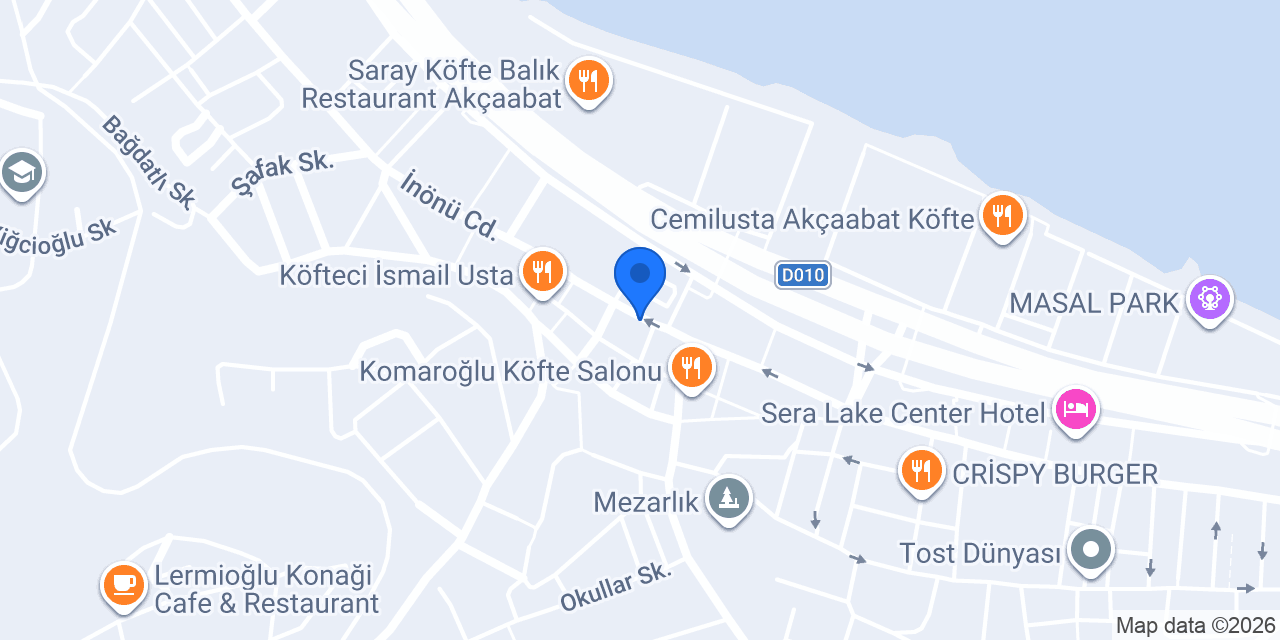 Halkbank Akçaabat Şubesi konumu
