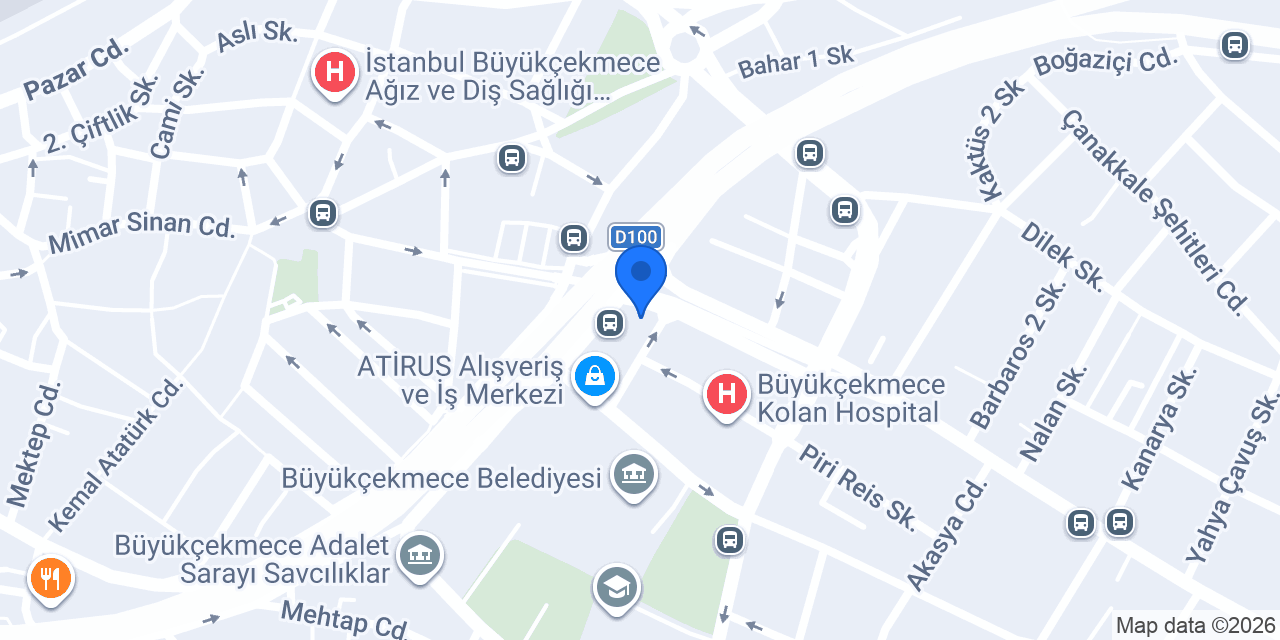 Akbank konumu