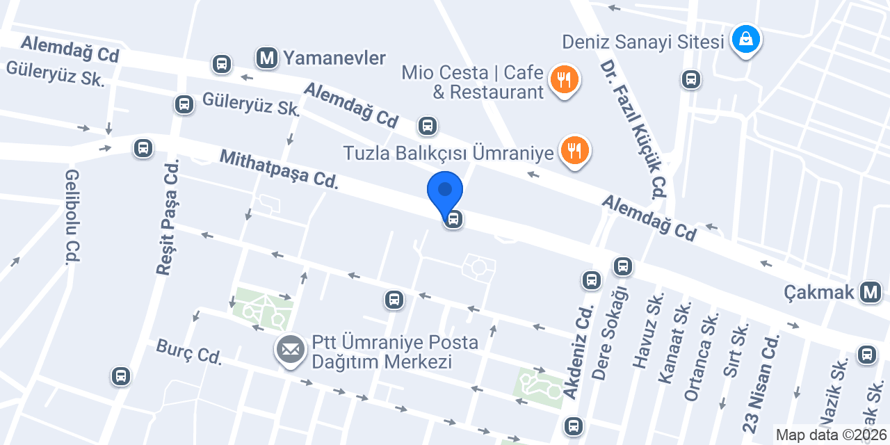 Akay Sigorta Ümraniye konumu
