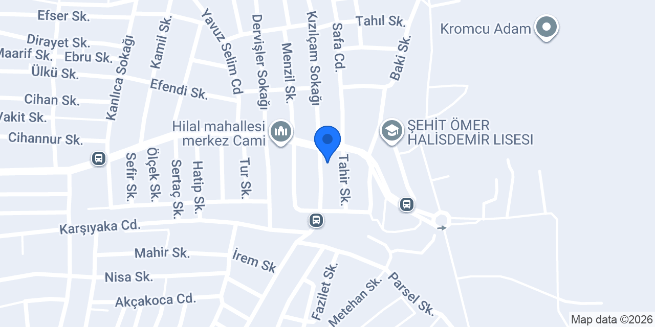 Kaçkar Halı Yıkama konumu