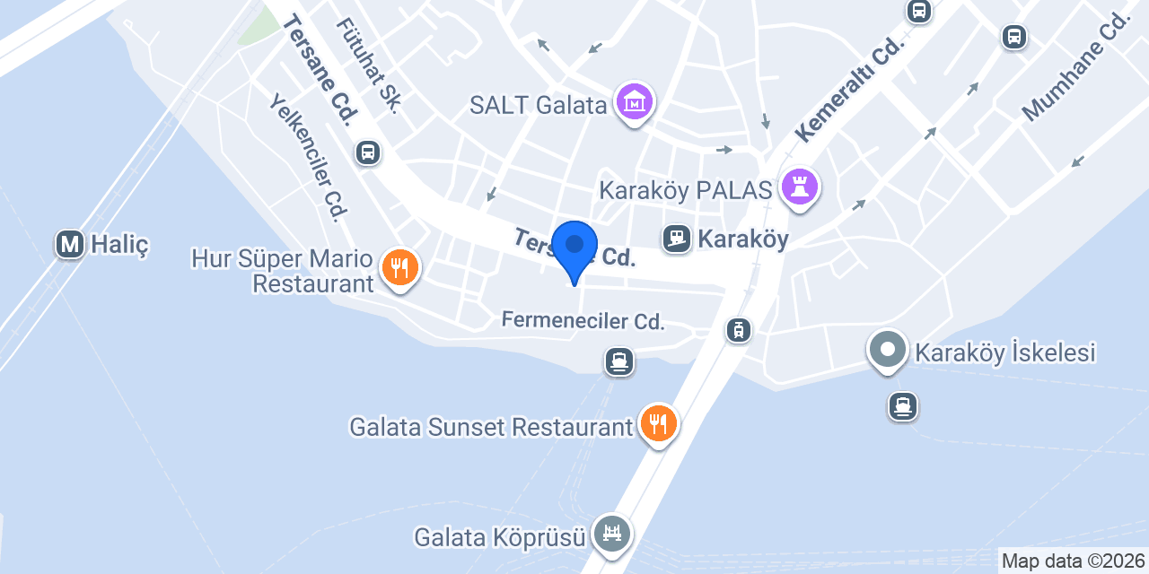 Ali Ocakbaşı Karaköy konumu
