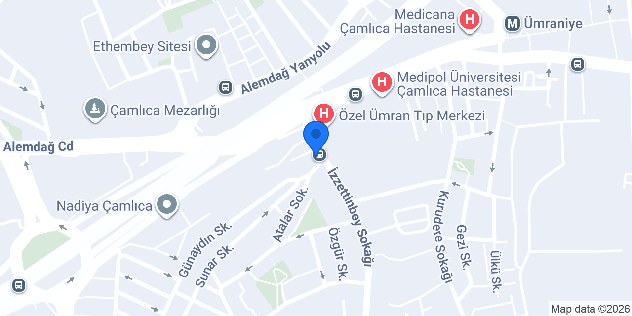SH Saç Makyaj Tasarım Stüdyosu konumu