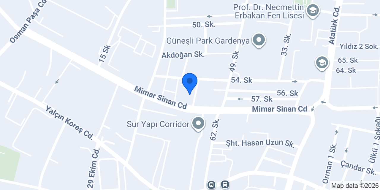 DAHİPARK konumu
