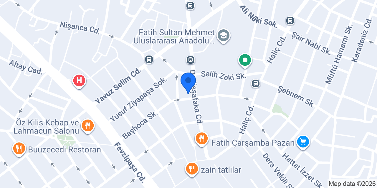 صيدلية عربية إسطنبول - Mustafa Pharmacy konumu