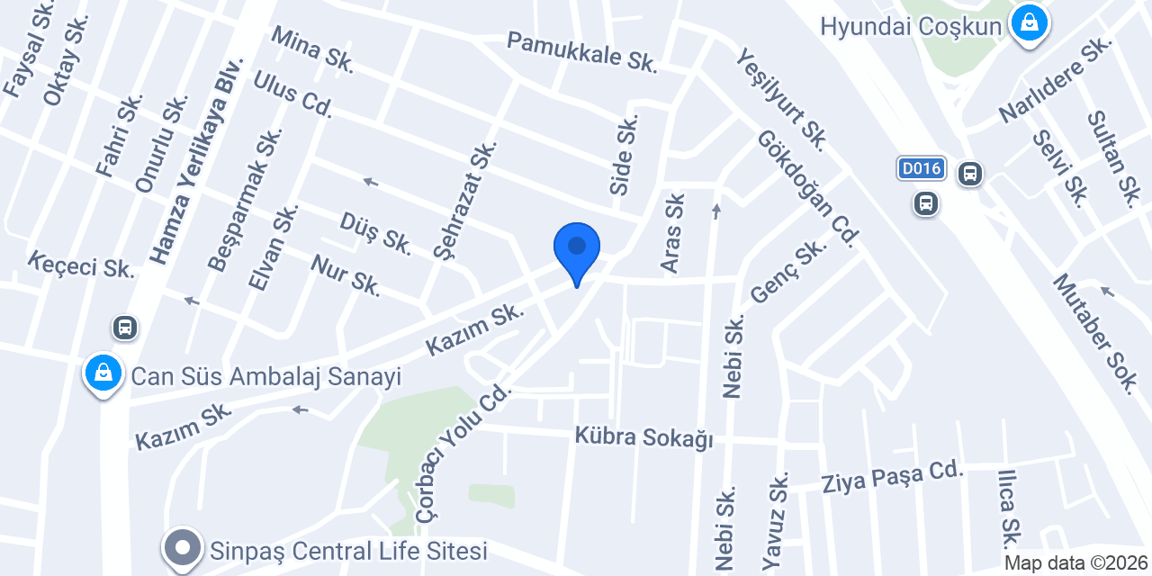 LA Burger konumu