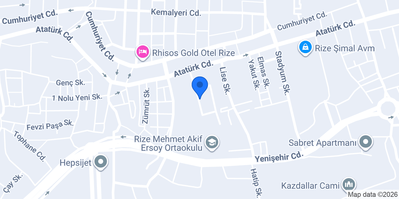 DİZAYN YAPI konumu