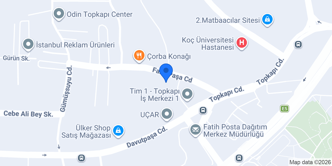 Aksu Ofis Mobilyaları konumu