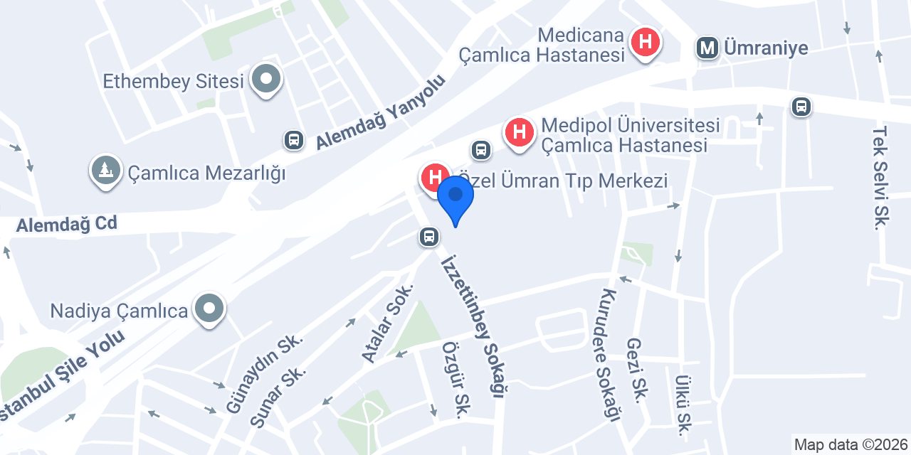 A&B Hukuk Bürosu konumu